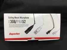 *brand New* Superlux Pra52 Ceiling Mount Microphone (black)