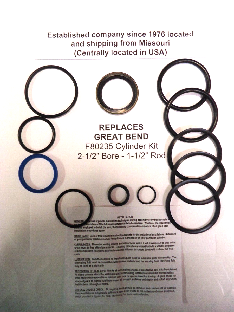 F80235 Seal Kit for some Great Bend 800 & 900 Loader