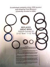 F80235 Seal Kit for some Great Bend 800 & 900 Loader cylinders (see description)