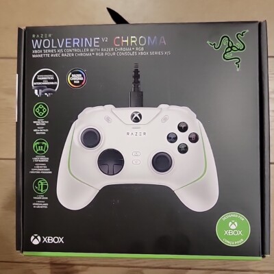 Razer Wolverine V2 Chroma Controller for Microsoft Xbox One/Series S/X/PC- White