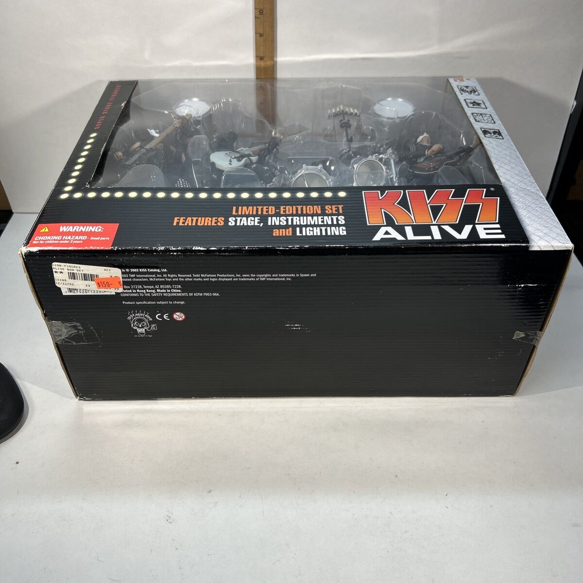 KISS ALIVE Box Set 2002 McFarlane Limited Edition Stage KISS ALIVE Box Set 2002 McFarlane Limited Edition Stage