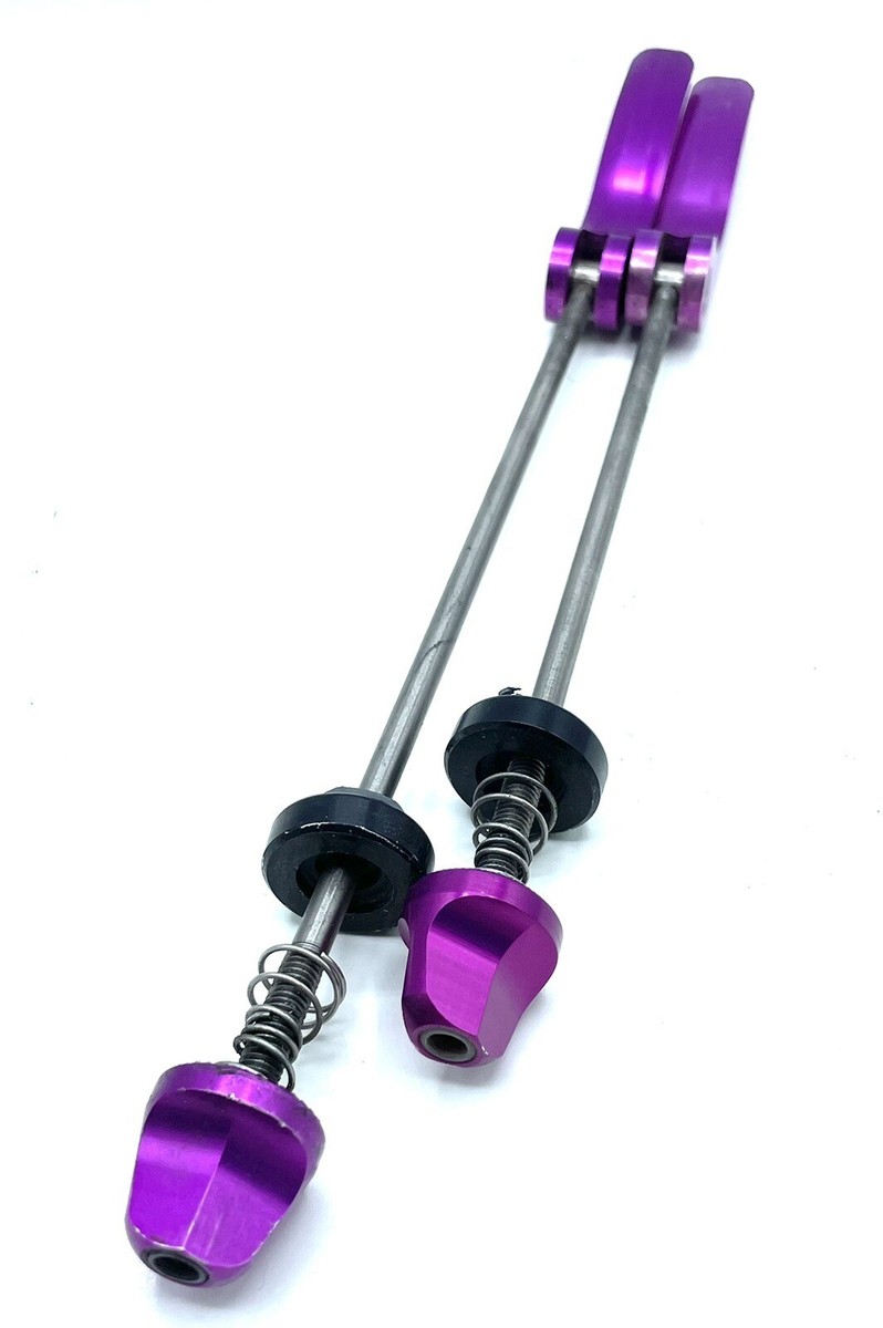 Salsa Skewers Purple 3dv Titanium Quick Release Set No Logo