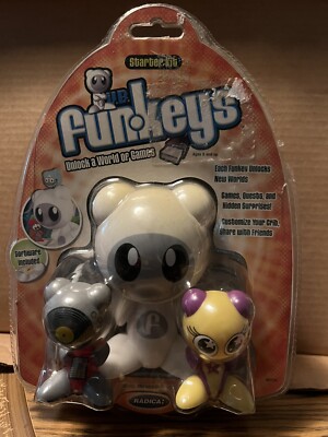 RADICA UB Funkeys Starter Kit M0728 with Scratch & Twinx Mattel Game ...