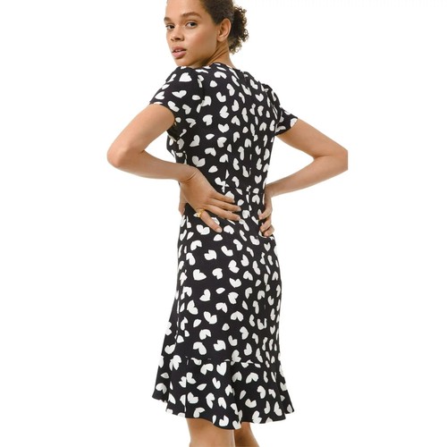Michael Kors Petal Crepe Ruffle Dress - Picture 4 of 5