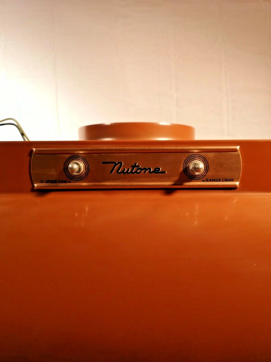 Vintage nutone sales range hood