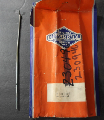 #ad New Briggs amp; Stratton 230946 Governor Control Rod Genuine OEM Service Part $8.95