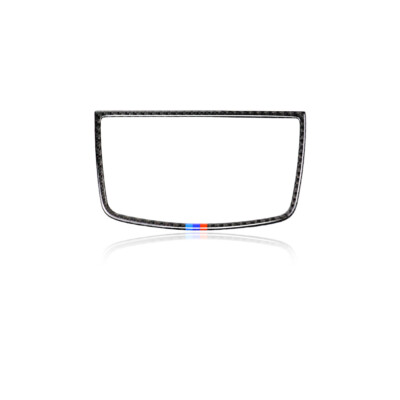 Carbon Fiber Dashboard Panel Speaker Frame Cover Trim For BMW X5 E70 E71 X6 PA
