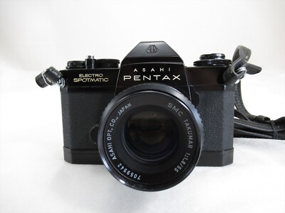 EXC+!!】Asahi Pentax ES film camera w/smc Takumar 55mm f/1.8 Lens