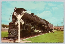 Postcard 6X4 Engine No 3759 Kingman Arizona