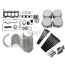 G4KF Engine Rebuild Gasket Kit - Pistons Rings 23410-2C400 Bearing For Hyundai