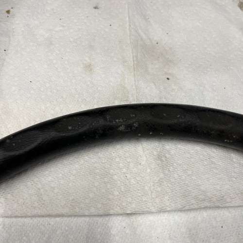 Peterbilt 379 Steering Wheel 20” Black Used Leather ZZ - Foto 10 di 15