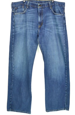 Levi's 569 Men's Size W38 L32 Blue Loose Relaxed Fit Dark Levi's 569 Men's Size W38 L32 Blue Loose Relaxed Fit Dark