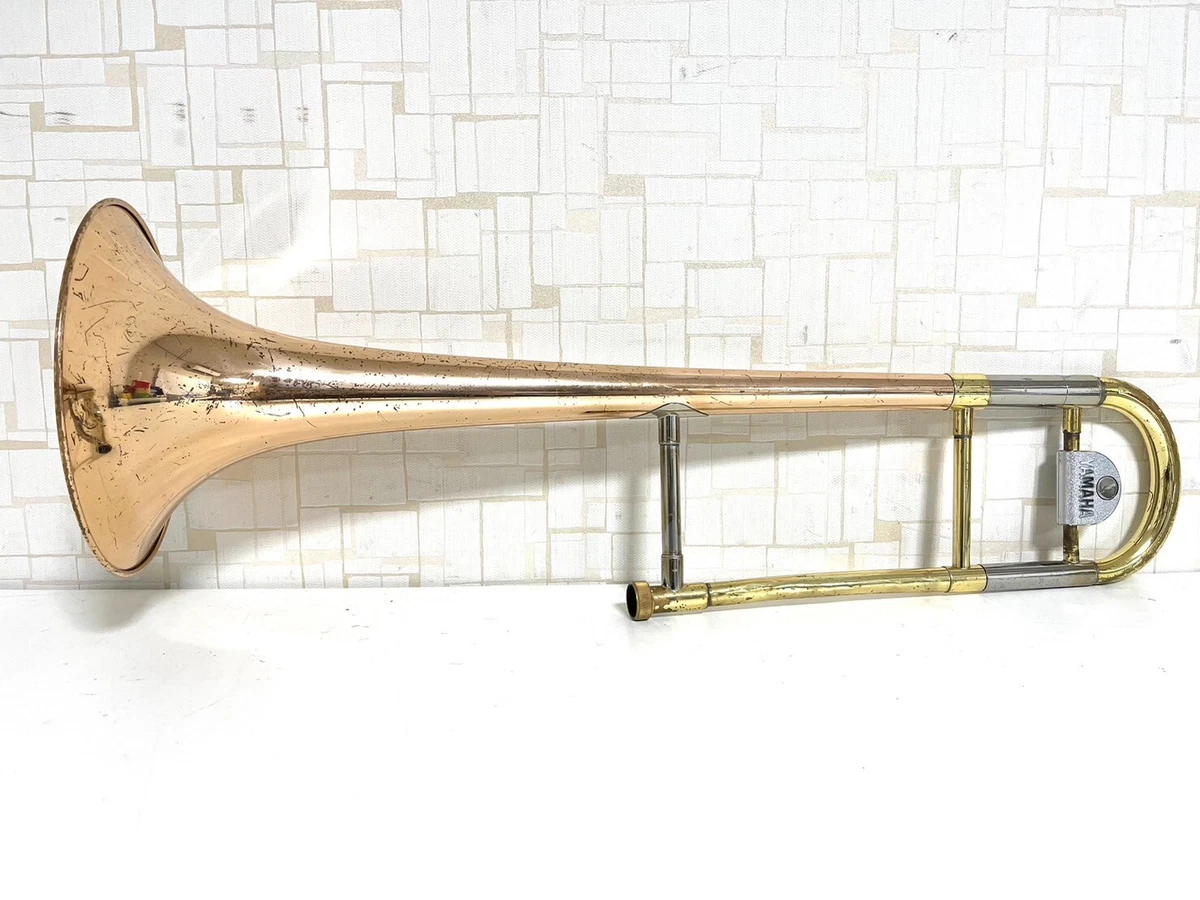 YAMAHA YSL3530R Tenor Trombone Tested Great Used Vintage From JAPAN JP