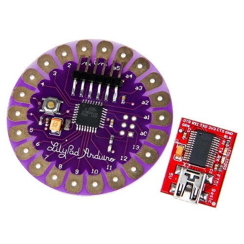 Sale Iduino Lilypad 328/168 with FTDI Basic Breakout,compatible with Arduino IDE - Picture 3 of 3