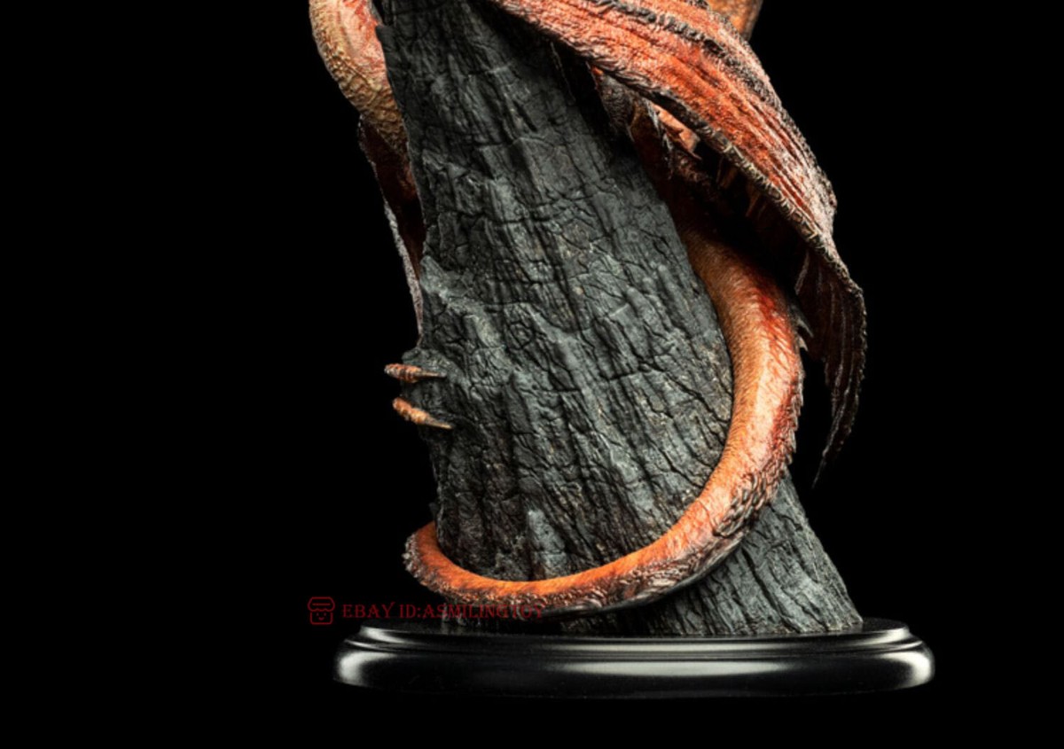 Weta The Hobbit The Lord of the Rings Weta Smaug 1:10 Resin Statue 