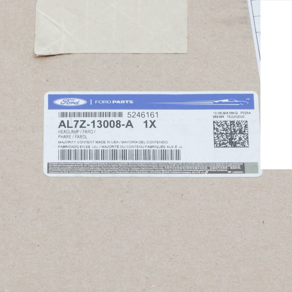 Faro lateral pasajero OEM NUEVO Lincoln Navigator 2007-2014 AL7Z-13008-A Foto 4 de 4