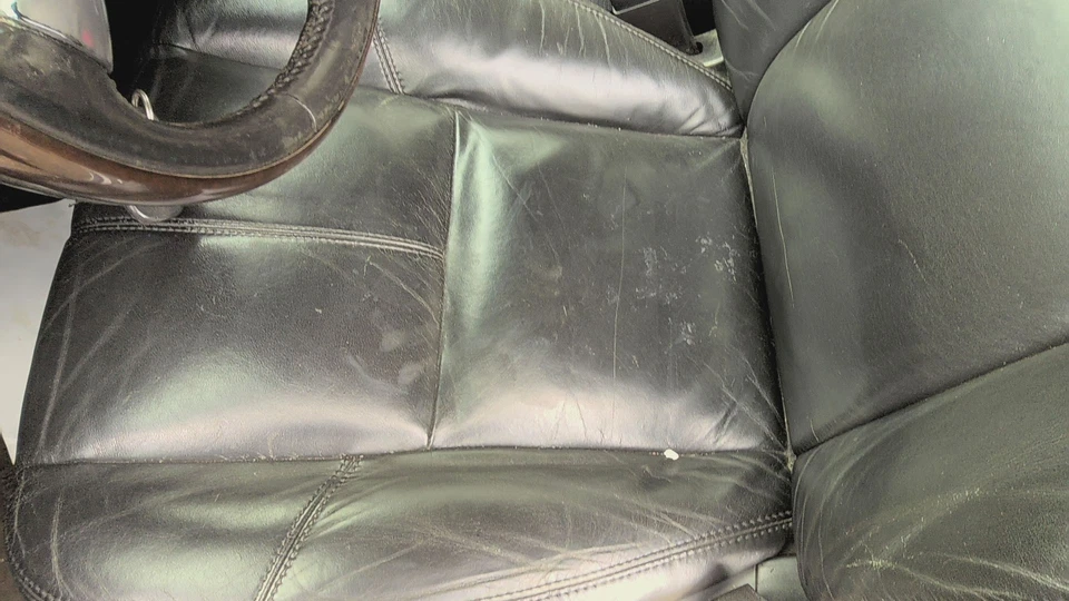 08 GMC YUKON XL 1500 Driver Electric Leather Denaliebony194 Front Seat Foto 3 de 4