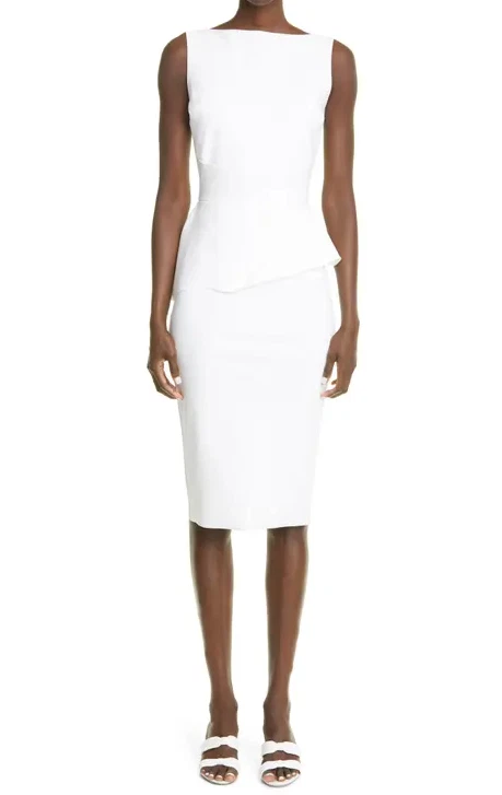 Chiara Boni La Petite Robe Keleigh Boat Neck Dress, 58% OFF