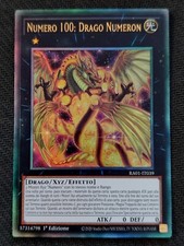 NUMERO 100: DRAGO NUMERON Rara Ultimate in Italiano RA01-IT039 YUGIOH