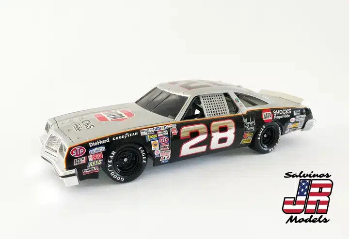 Salvinos JR BBO1980D Buddy Baker Oldsmobile 442 "Gray Ghost" 1980 Winner Kit ... - Immagine 2 di 2