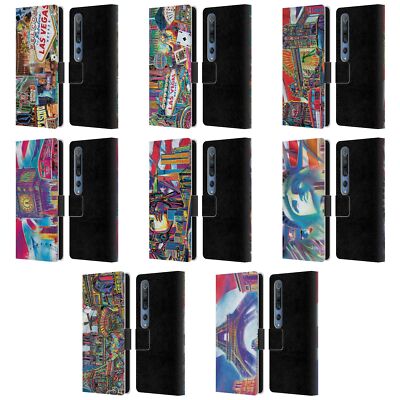 OFFICIAL P.D. MORENO CITIES LEATHER BOOK WALLET CASE COVER FOR XIAOMI PHONES