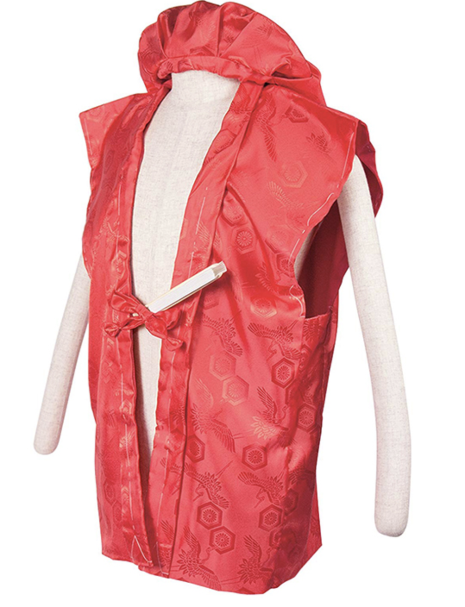 ZK Japanese Traditional 60th birthday Anniversary Gift Kimono Red