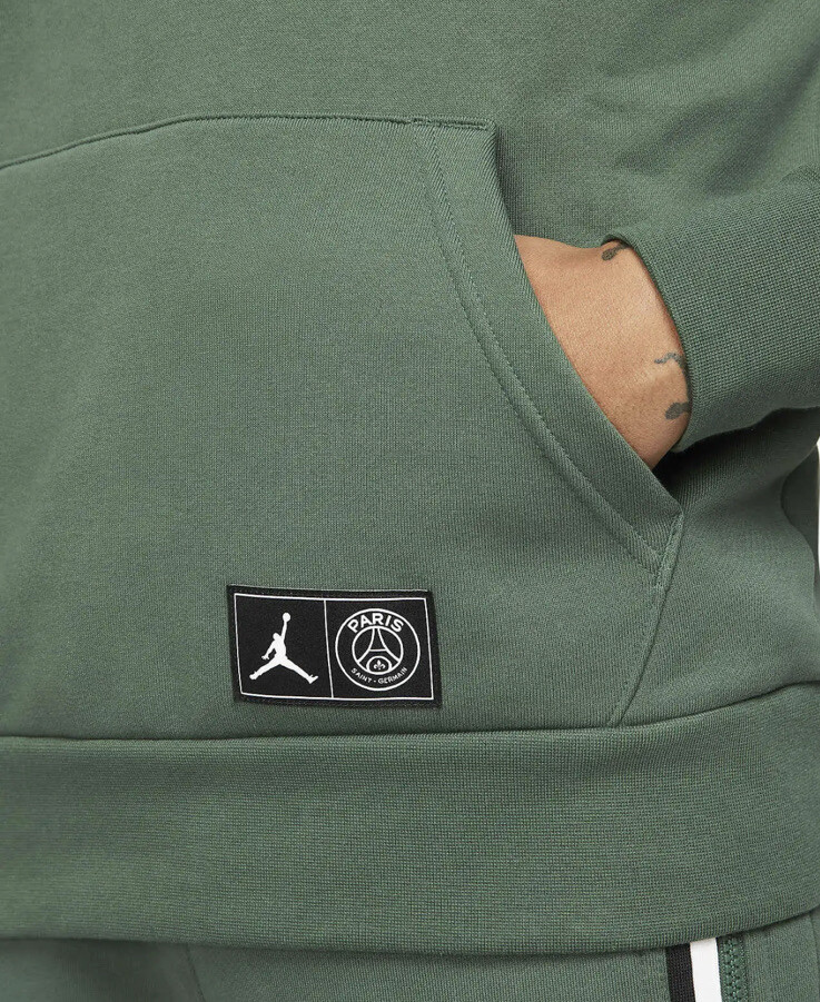 NIKE Jordan PSG Statement Fleece Pullover Hoodie Soccer