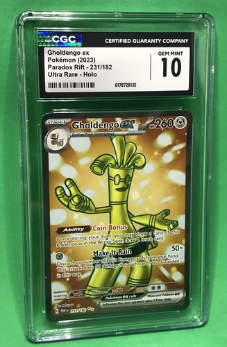 Gholdengo ex graded CGC 10 for sale on eBay