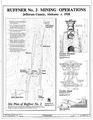Ruffner Red Ore Mine,Birmingham,Jefferson County,Alabama,AL,HAER,I-20,9