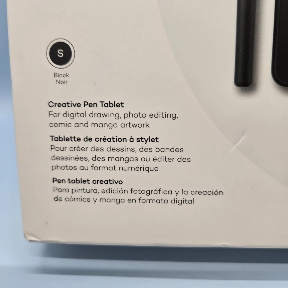 BLUETOOTH DRAWING TABLET • Wacom Intuos CTL-4100 Small Black MAC/PC NEW IN BOX - Image 2 of 4