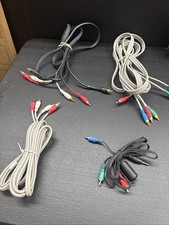 LOT of 4 Audio Video Cables Cords RCA Others HDM1 04 