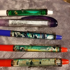 Variety Of 5 Vintage Floaty Pens #2