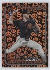 2024 Topps Update Jack-O'-Lantern Foil Landen Roupp #US186 13c5