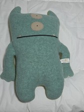 Original Gund Uglydoll Bop N  Beep 11" Plush 2005 Retired Discontinued Green Vtg