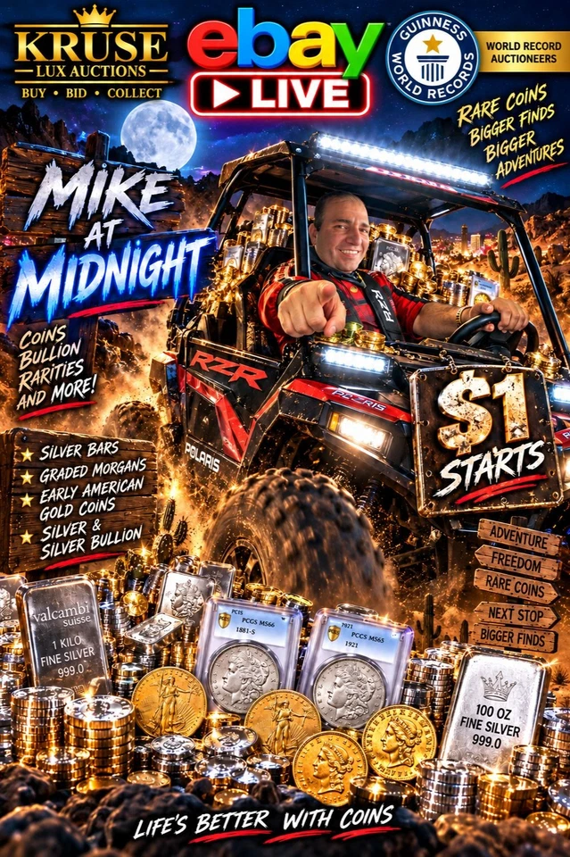 MIKE AT MIDNIGHT COINS AND BULLION