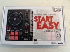 Hercules DJControl Inpulse 200 MK2 DJ Controller Portable Sound Card