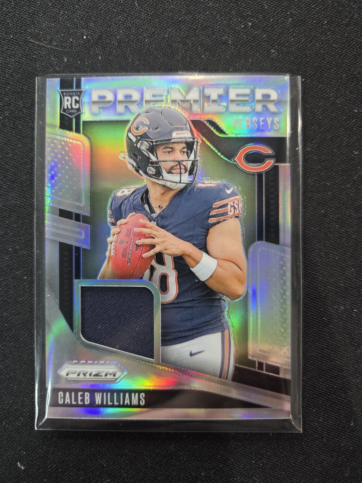 2024 Panini Prizm Football Caleb Williams RC Premier Jerseys Relic Prizm #PJ-CWS