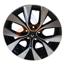 RENAULT ARKANA 2022 MK1 17" Alloy Wheel Black Diamond Cut Single 403002540R