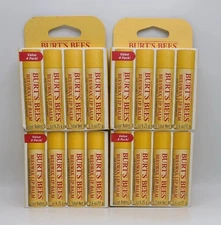 Burt's Bees Beewax Lip Balm With Vitamin E & Peppermint (4 Pack) - Lot of 4