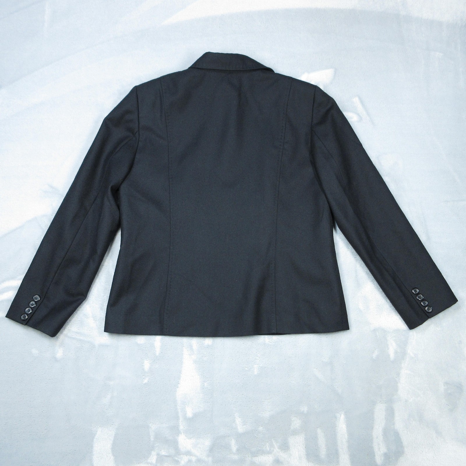 Pendleton Jacket Womens 8 Black Virgin Wool Made … - image 2