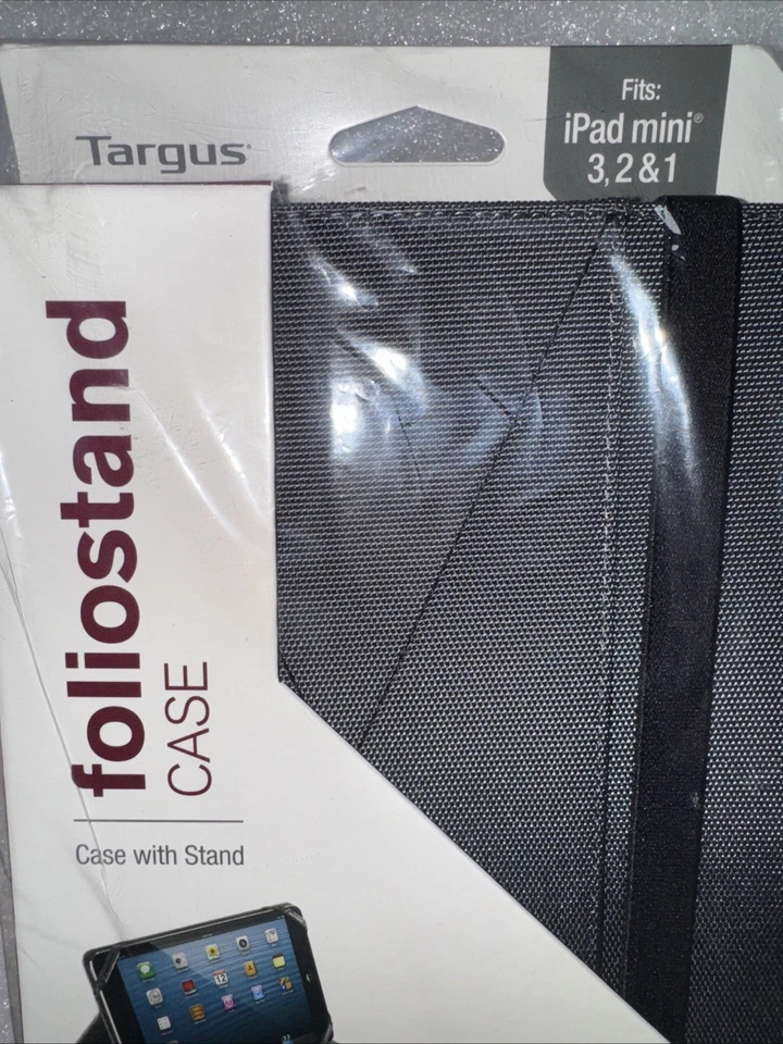 Targus Foliostand Case W/ Stand | Fits iPad Mini 3, 2 & 1 | New, Gray! - Image 2 of 4