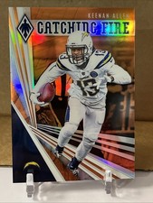 2019 Panini Phoenix - Catching Fire Keenan Allen #18 Orange /99