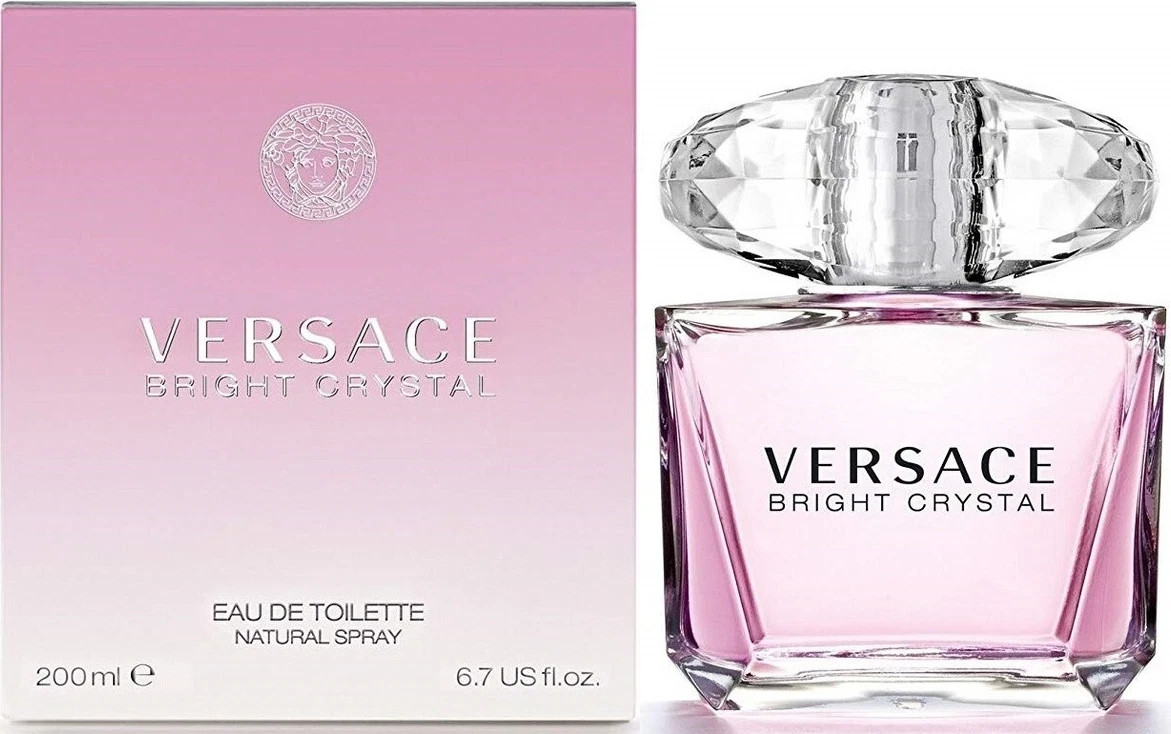 Versace Bright Crystal 6.7oz Women's Eau de Toilette 809302855833