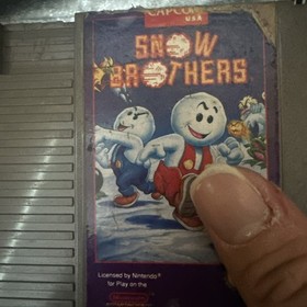 Snow Brothers (NES, 1991) Cartridge Only, Some Label Damage, Tested Works