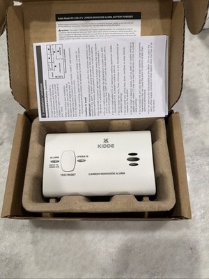 Kidde-KN-COB-LP3- Carbon Monoxide Detector, Battery Powered CO Alarm with LEDs