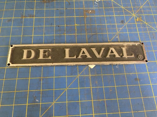 US Navy Warship DE LAVAL Engine Room Badge from turbins