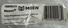 Moen YB8086CH Mason Chrome Ring Towel Holder NEW E46