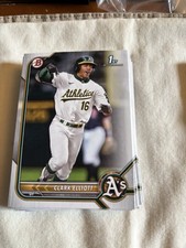 2022 Bowman Draft (31) Cards #BD-85 Clark Elliott (ATHLETICS) 1st Bowman Card