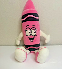 Crayola Experience Plush Tickle me Pink Crayon 26  2015 Stuffed Toy