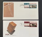 Australia 1991 Parcel Post - Across Town Perth/Sydney FDC x 2